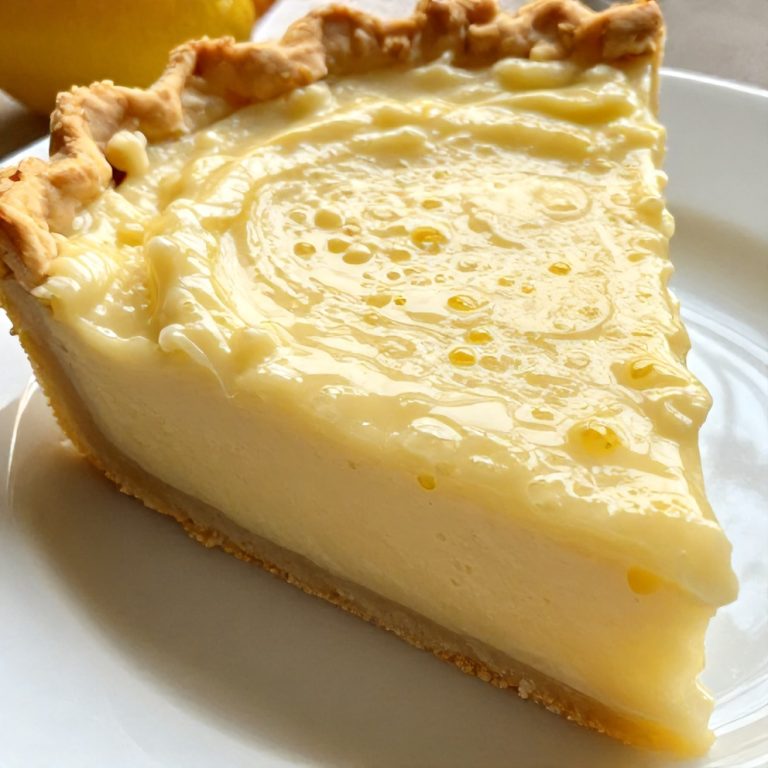Easy No Bake Lemon Pie