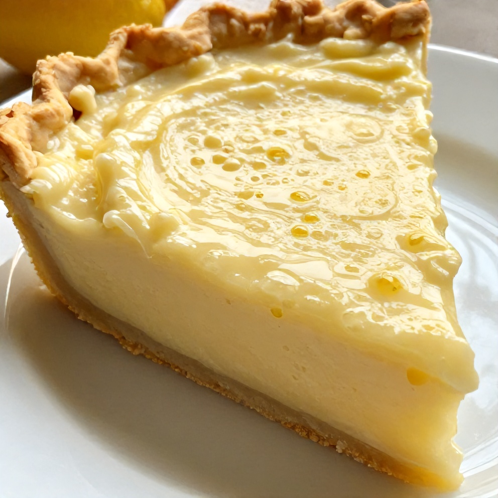 Easy No Bake Lemon Pie