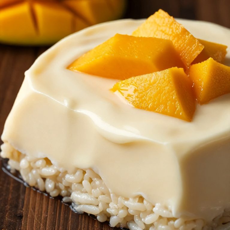 Easy No-Bake Mango Coconut Rice Pudding