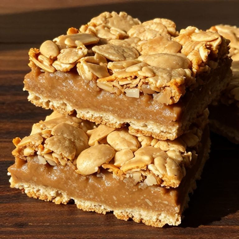 easy no-bake peanut butter oat bars