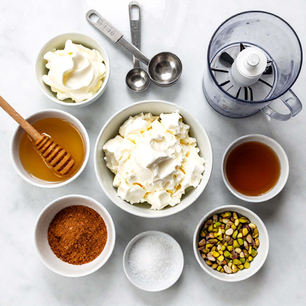 Raw Ingredients for No-Bake Ricotta Cups