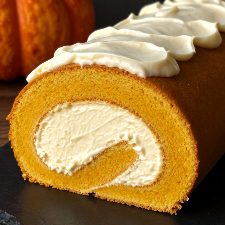easy pumpkin roll