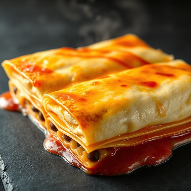 easy queso chicken enchiladas
