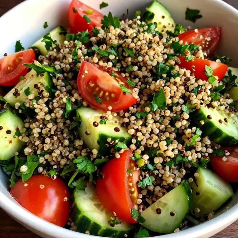 Easy Quinoa Tabbouleh Salad