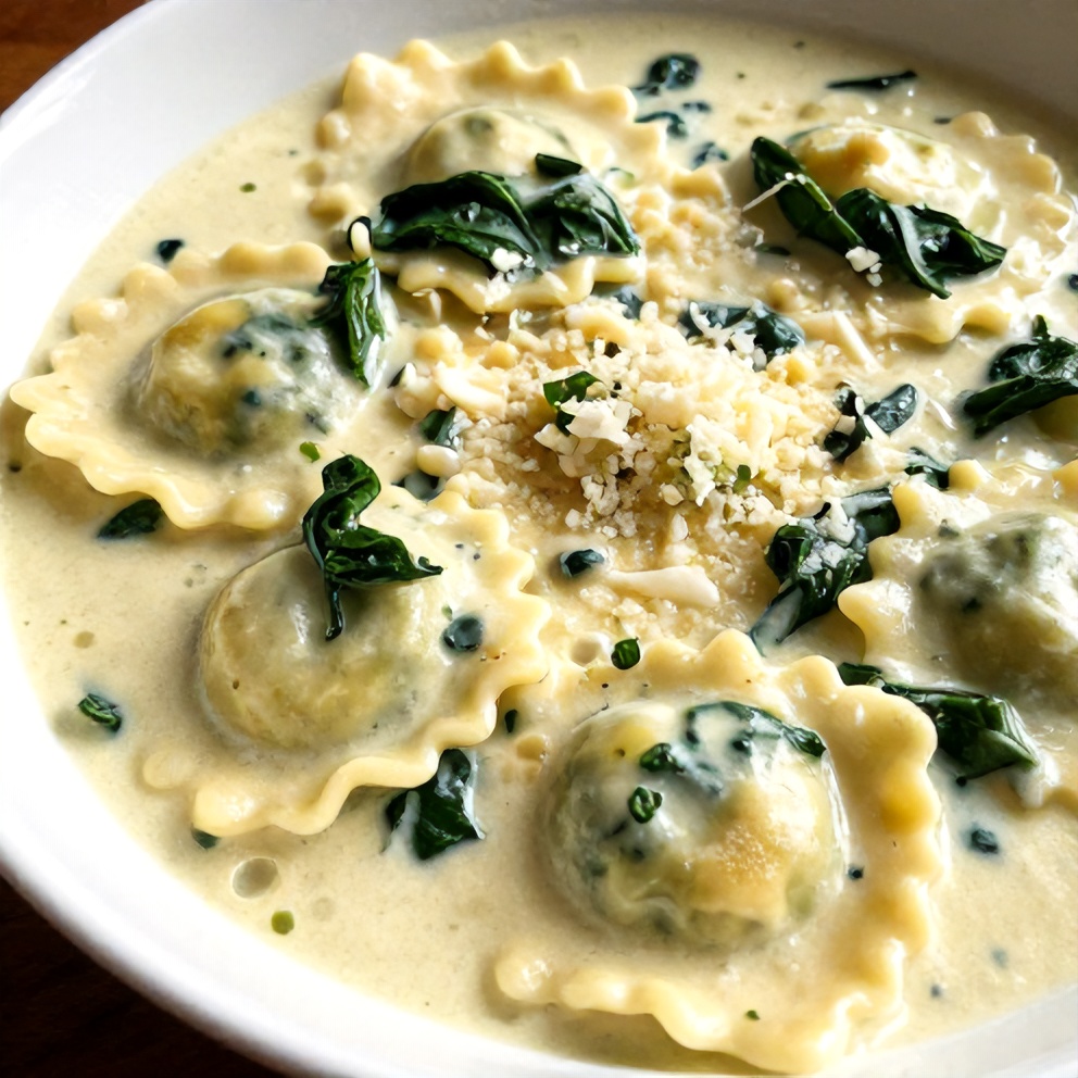 Easy Ravioli Soup