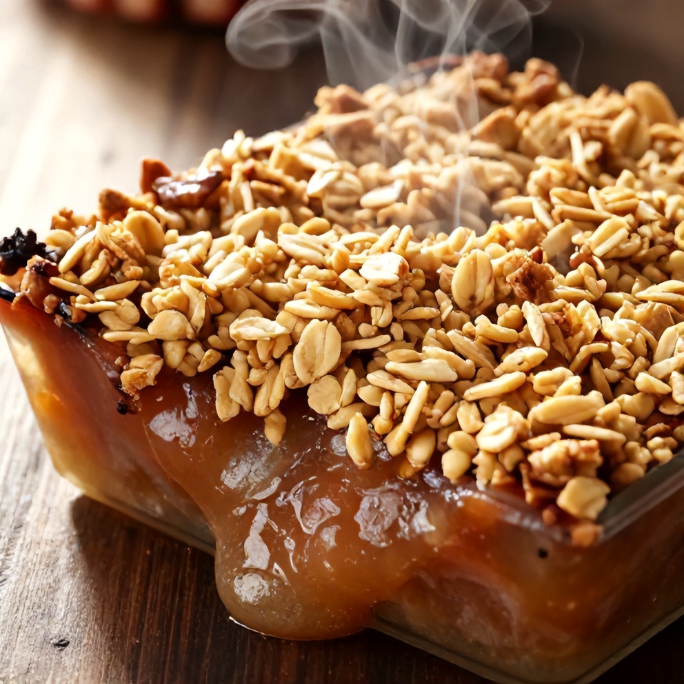 Easy Rhubarb Crisp