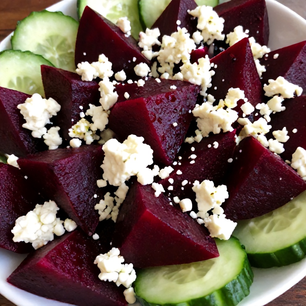 Easy Roasted Beet Salad