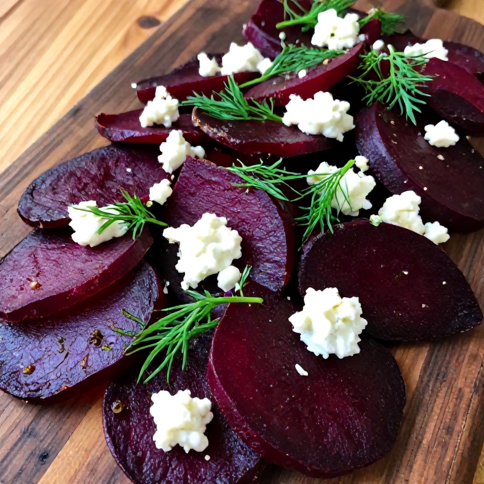 Easy Roasted Beet Salad