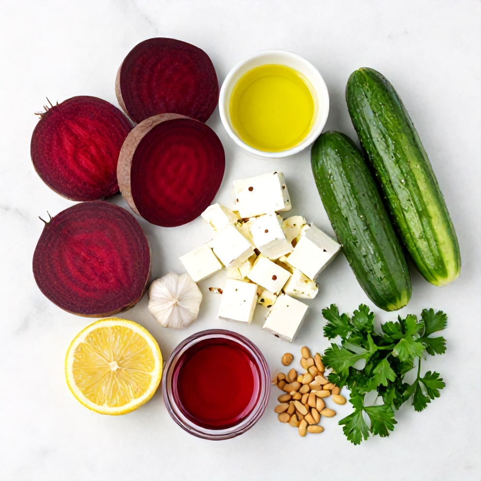 Roasted Beet Salad Ingredients