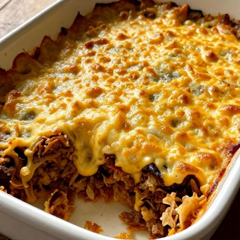 Easy Slow Cooker Cowboy Casserole