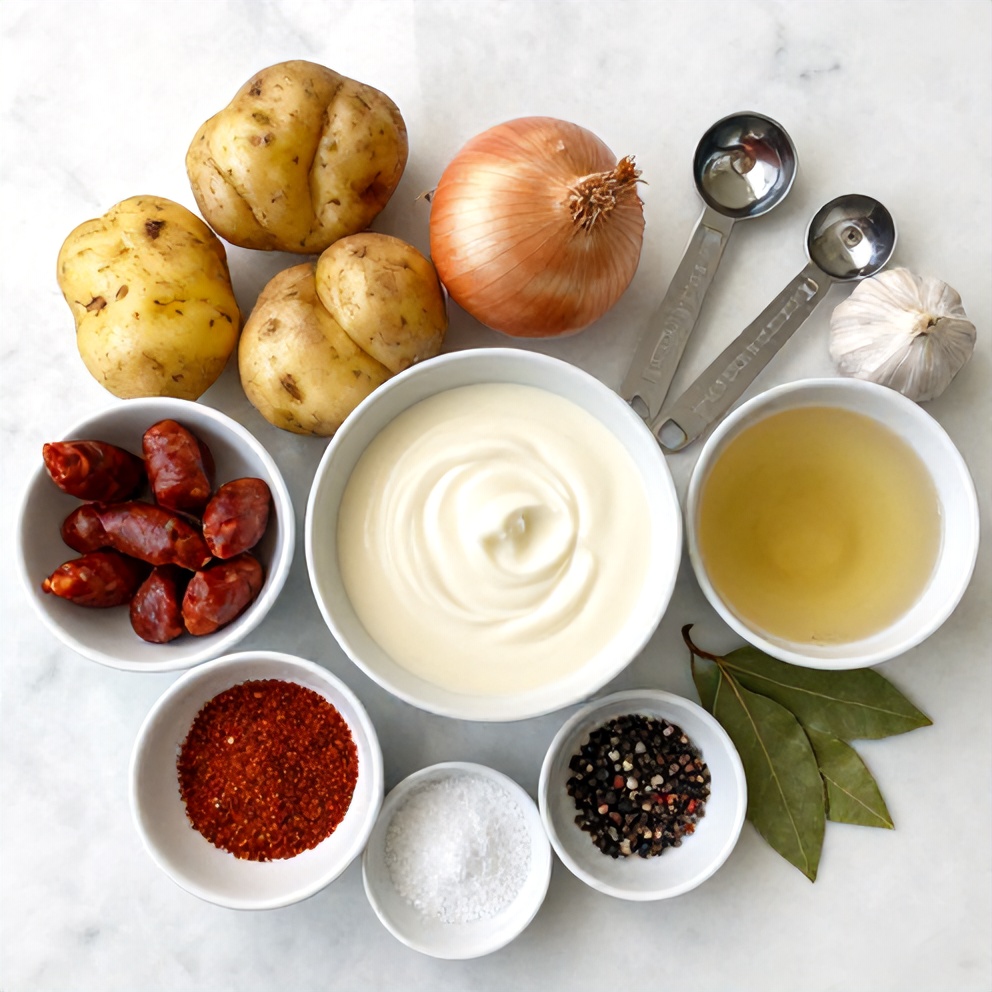 Spanish Potato Soup Ingredients