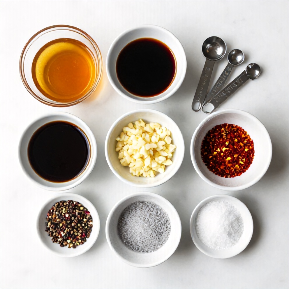 Easy Spicy Honey Soy Sauce Ingredients