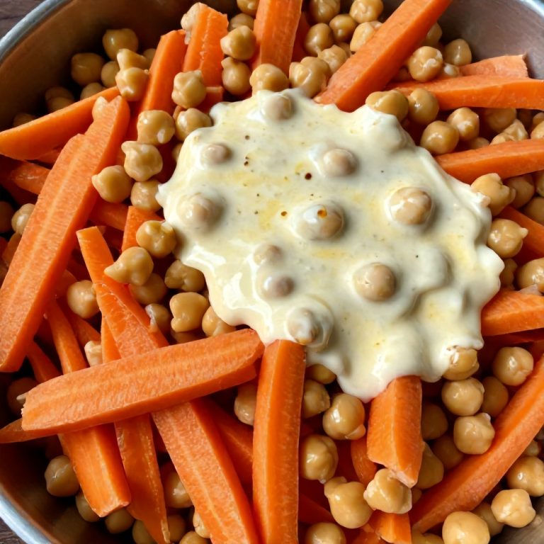 Easy Spring Carrot and Chickpea Salad