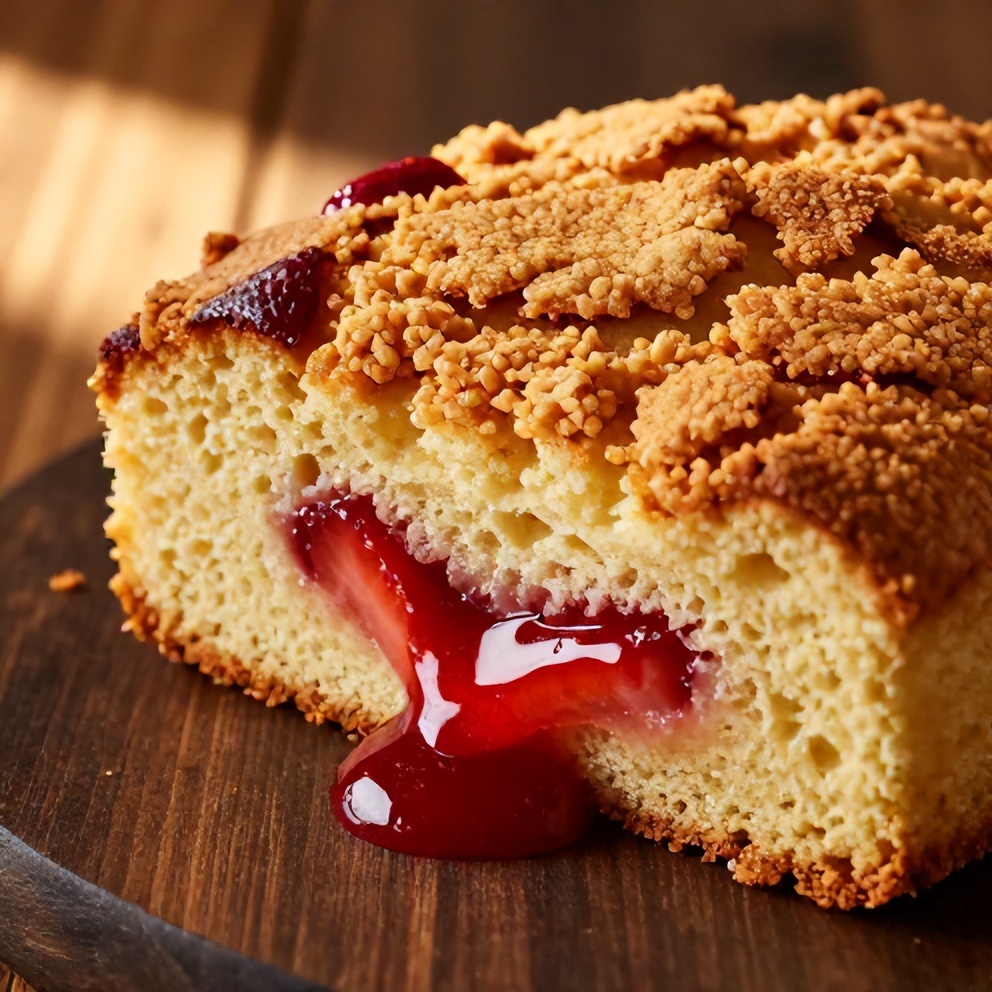 Easy Strawberry Earthquake Cake