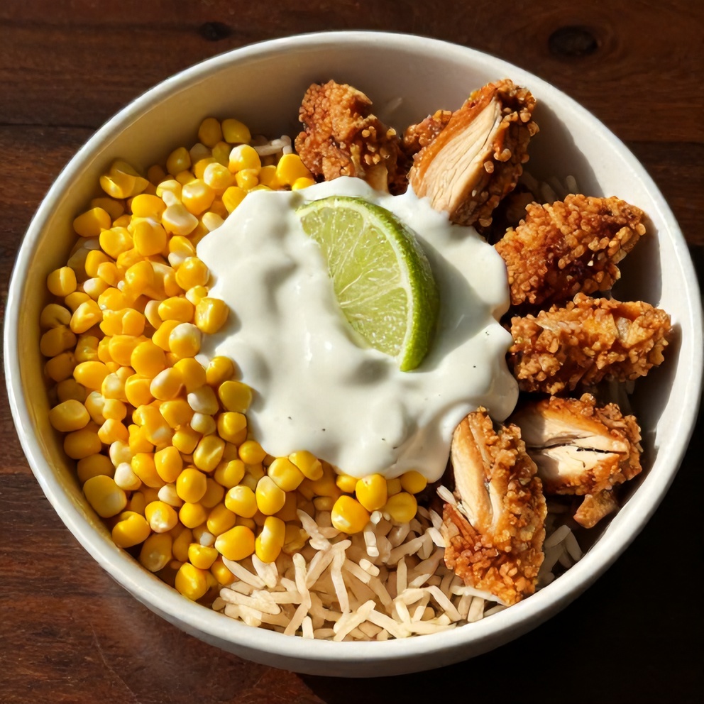 Easy Street Corn Chicken Bowl