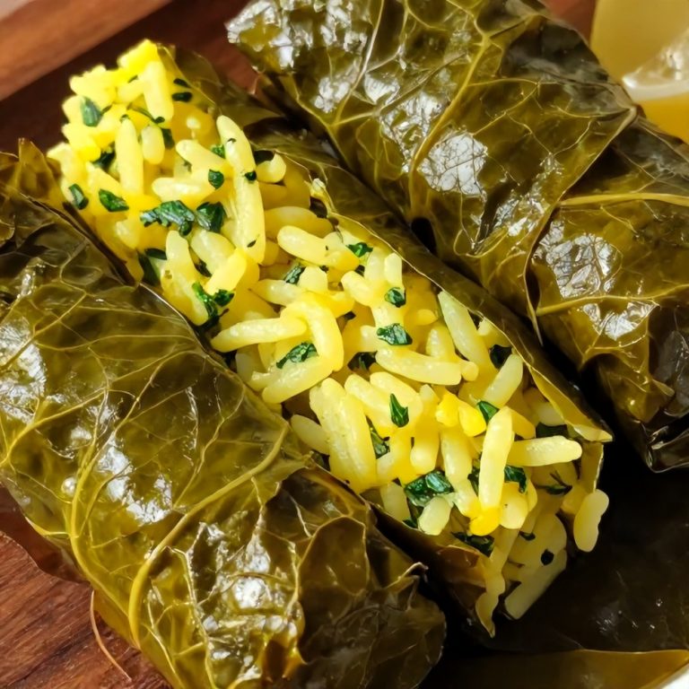easy stuffed grape leaves