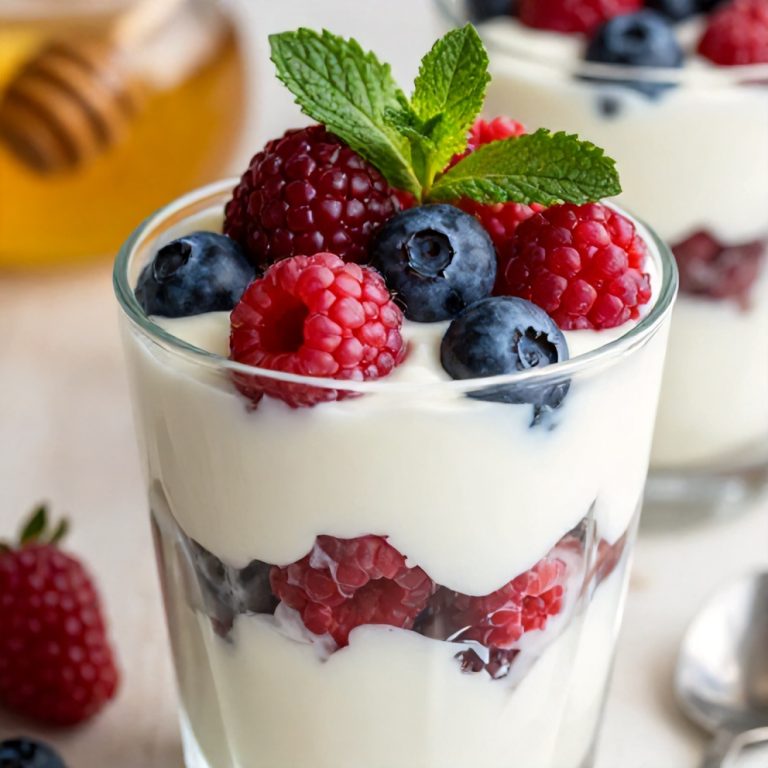 easy summer yogurt parfait
