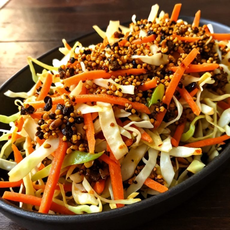 Easy Sweet and Spicy Pickle Slaw