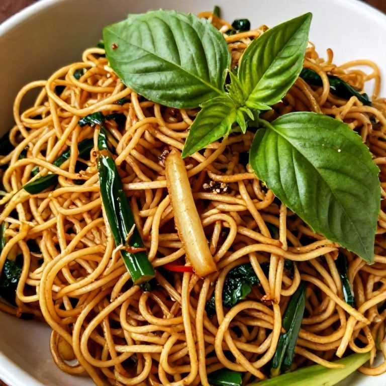 Easy Thai Drunken Noodles