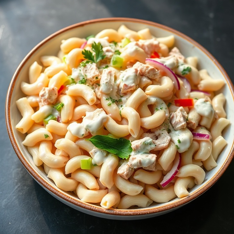 easy tuna pasta salad