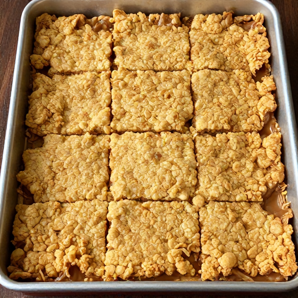 Easy Twix Cookie Bars