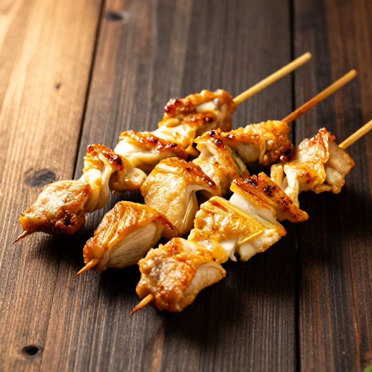 Vietnamese Lemongrass Chicken Skewers