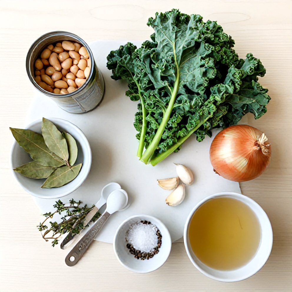 White Bean Kale Soup Ingredients
