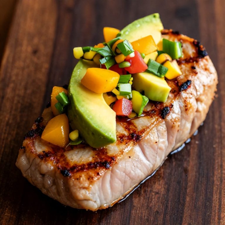 grilled tuna steak