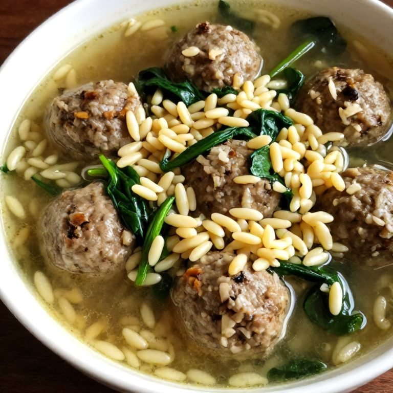 Turkey Meatball Soup