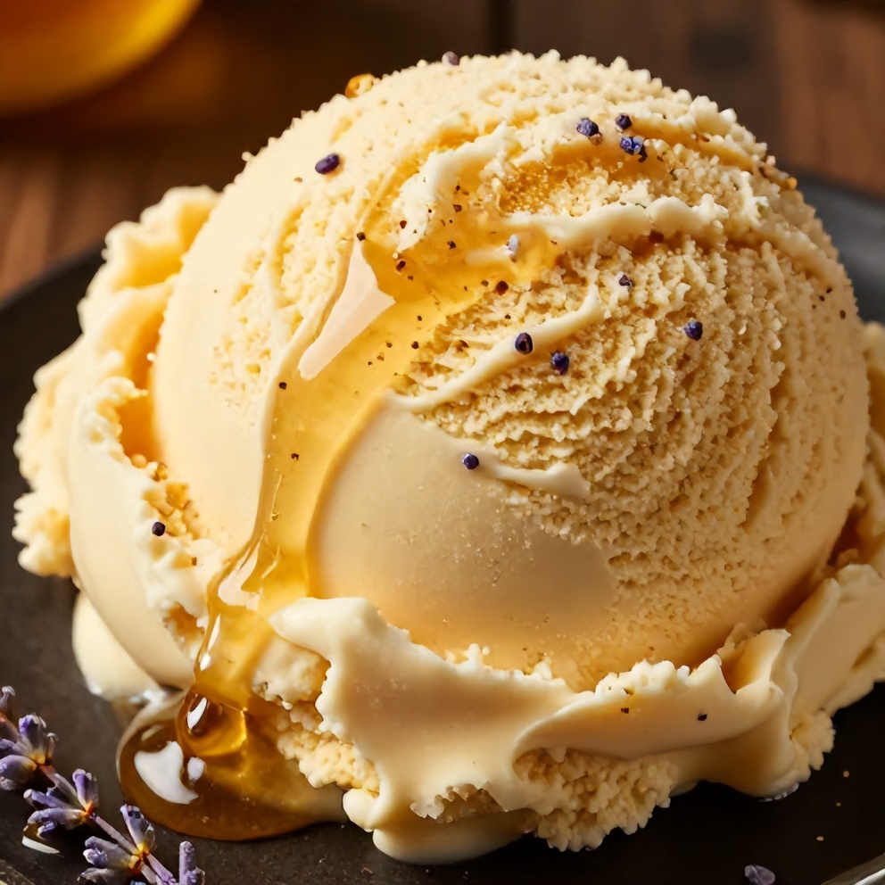honey lavender ice cream