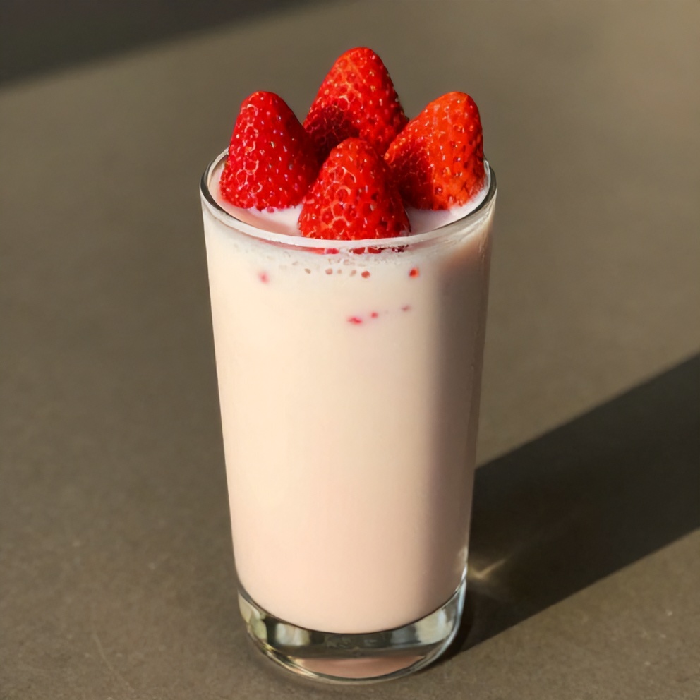 Korean Strawberry Milk