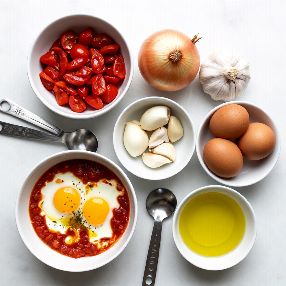Mediterranean Baked Eggs Ingredients