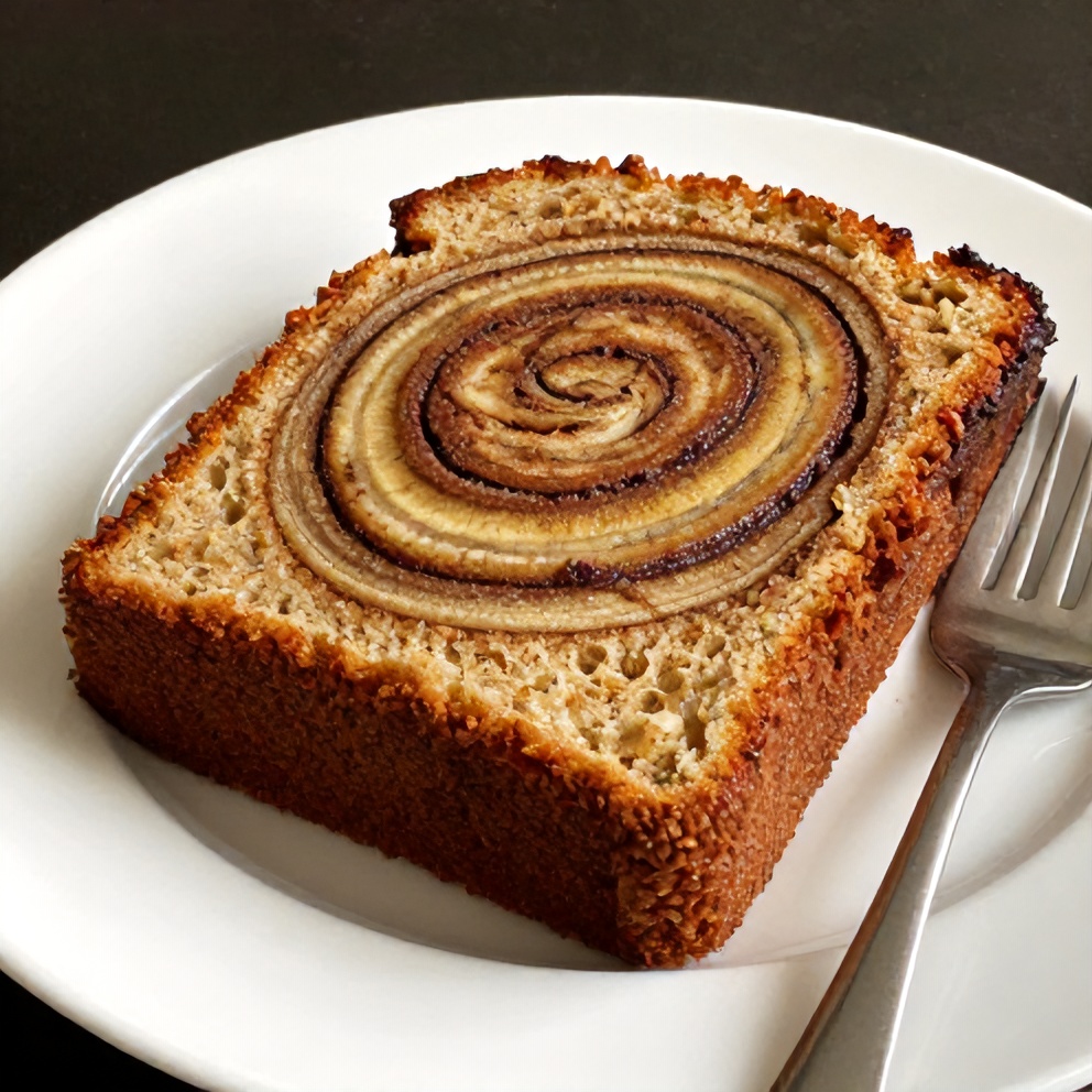 Sliced Moist Banana Bread