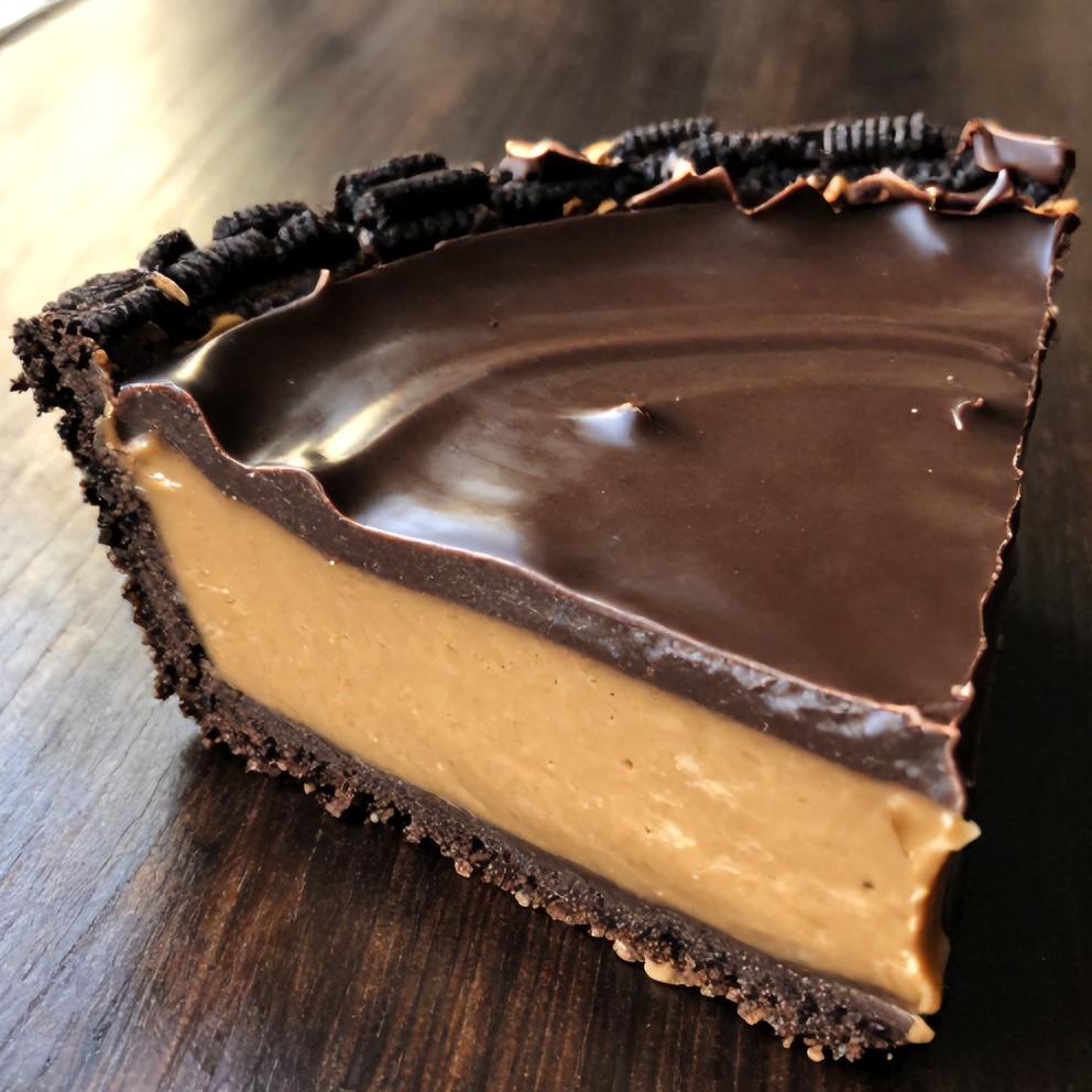 No-Bake Chocolate Peanut Butter Pie