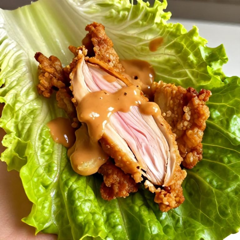 Quick Chicken Lettuce Wraps