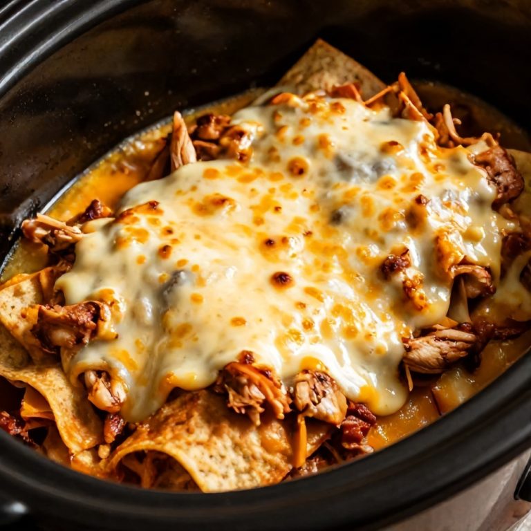 Slow Cooker Chicken Enchiladas