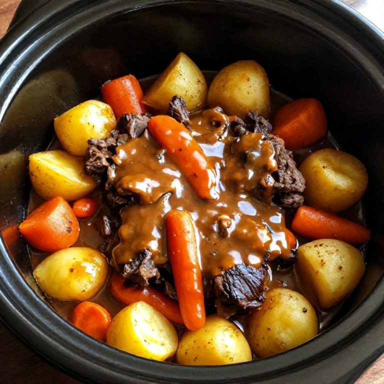 slow cooker chuck roast