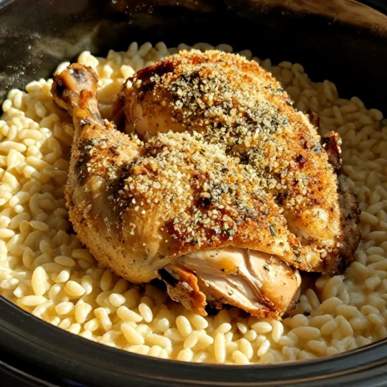 Slow Cooker Parmesan Herb Chicken