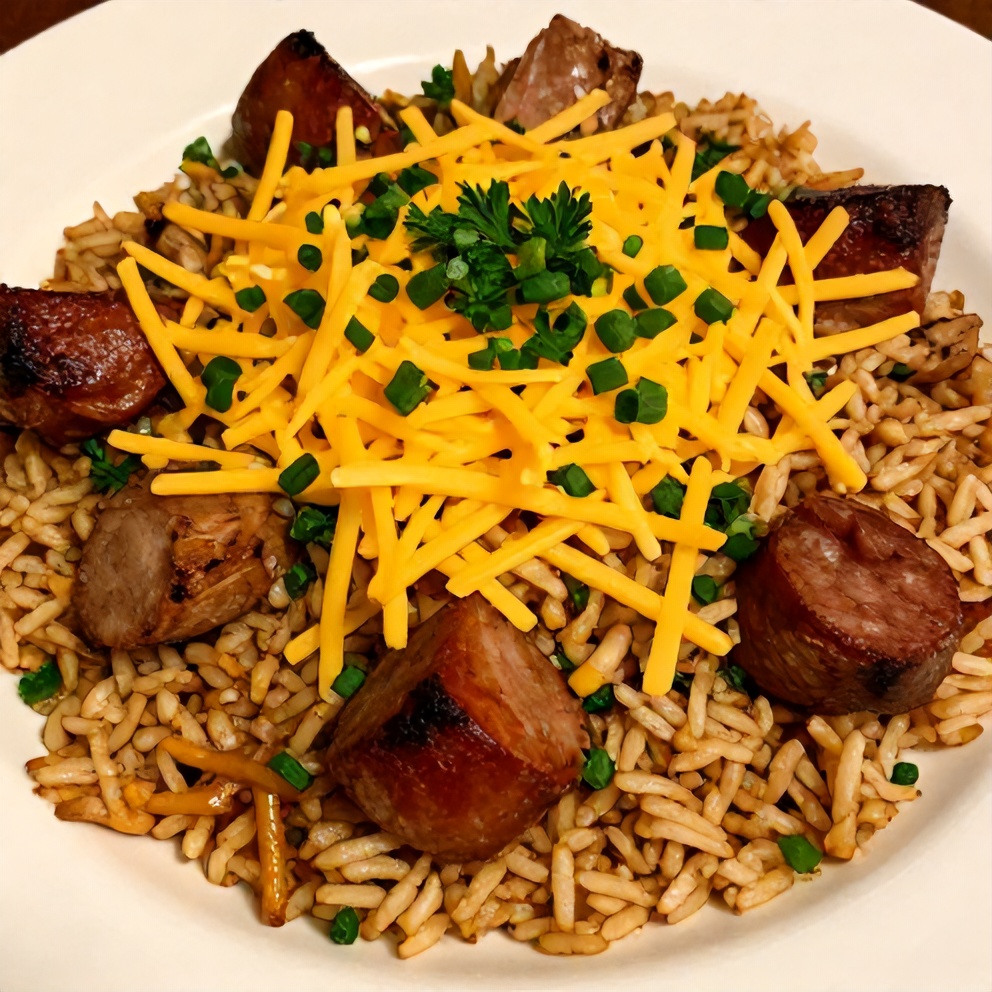 Plated Southern Chicken Bog