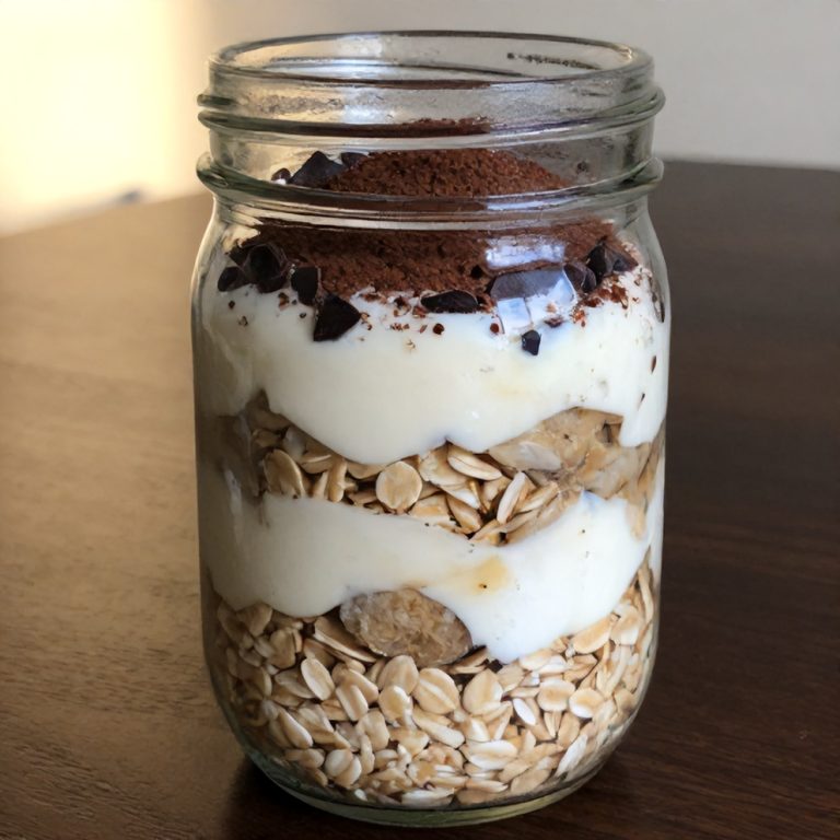 tiramisu overnight oats