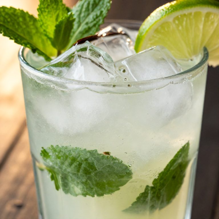 White Christmas Mojito