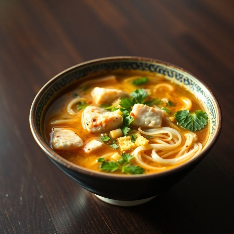 Burmese Mohinga Soup