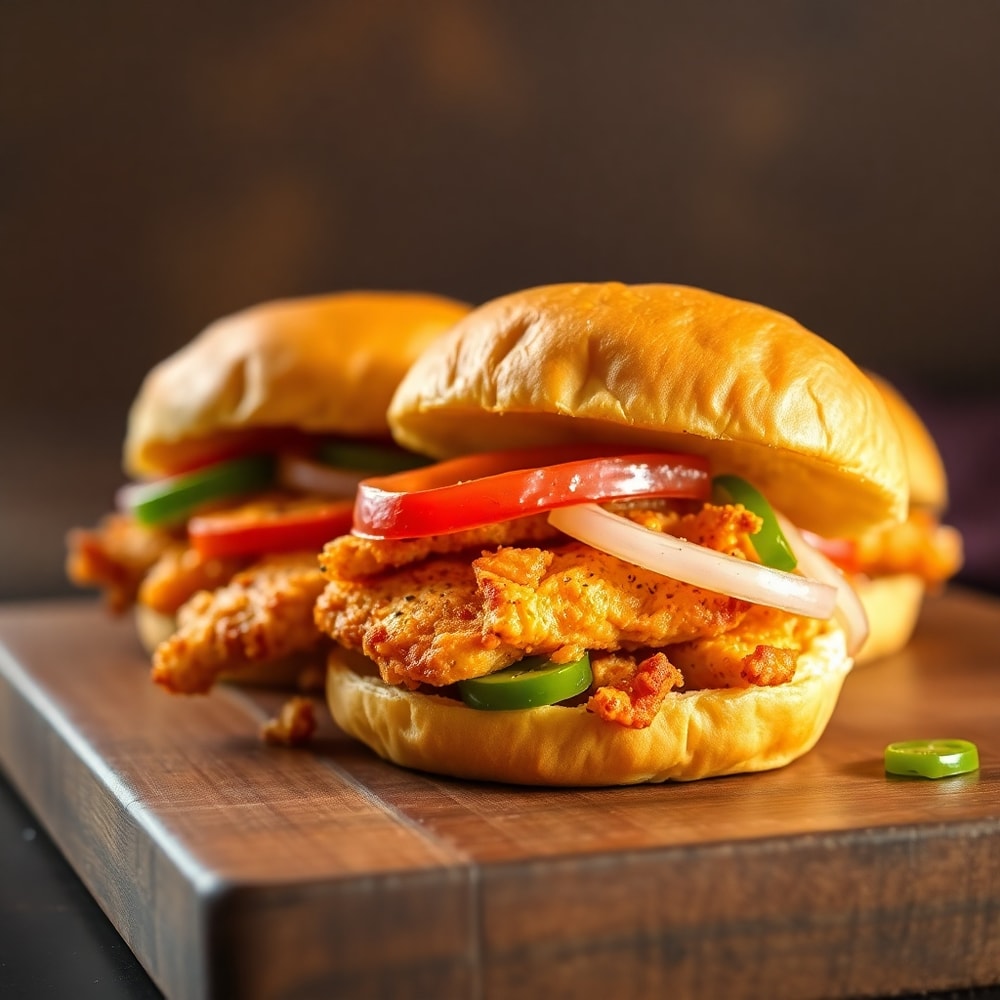 Chicken Fajita Sliders