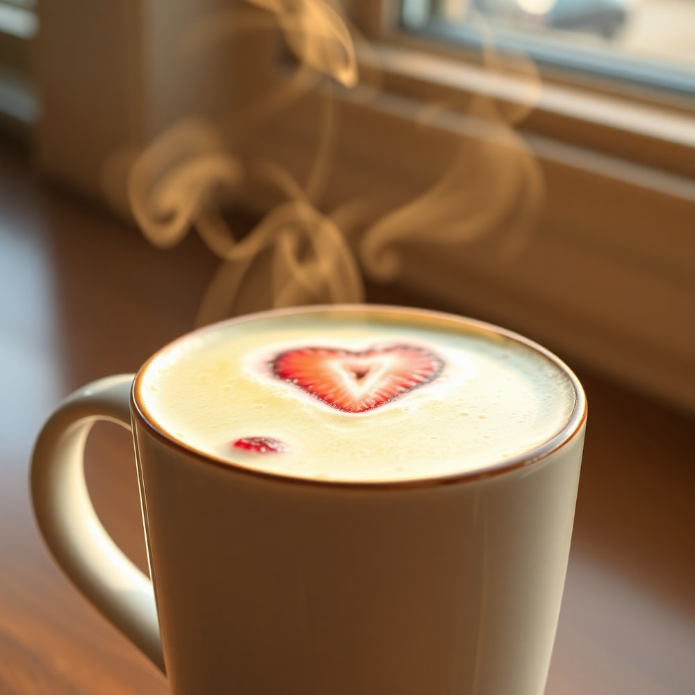 Strawberry Matcha Latte