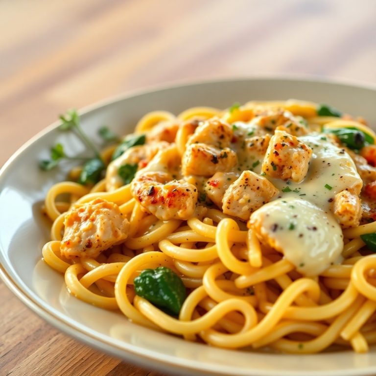 creamy cajun chicken rotini
