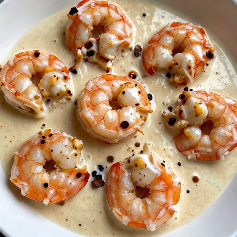 Creamy Coconut Garlic Shrimp