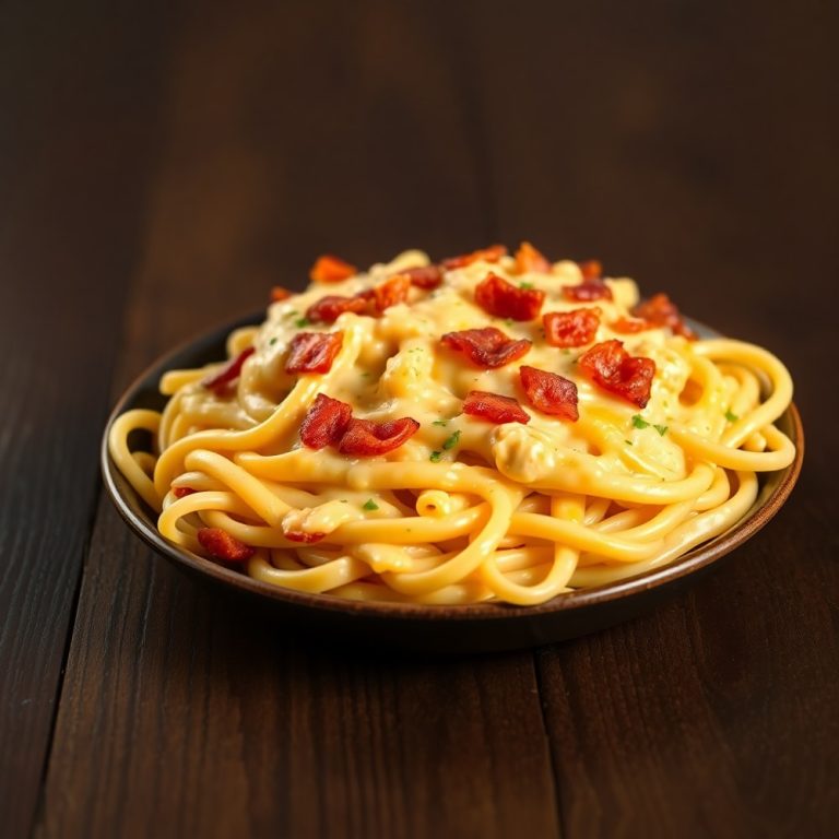 Creamy Crack Chicken Pasta