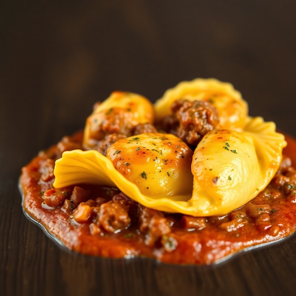 Creamy Cracked Garlic Steak Tortellini