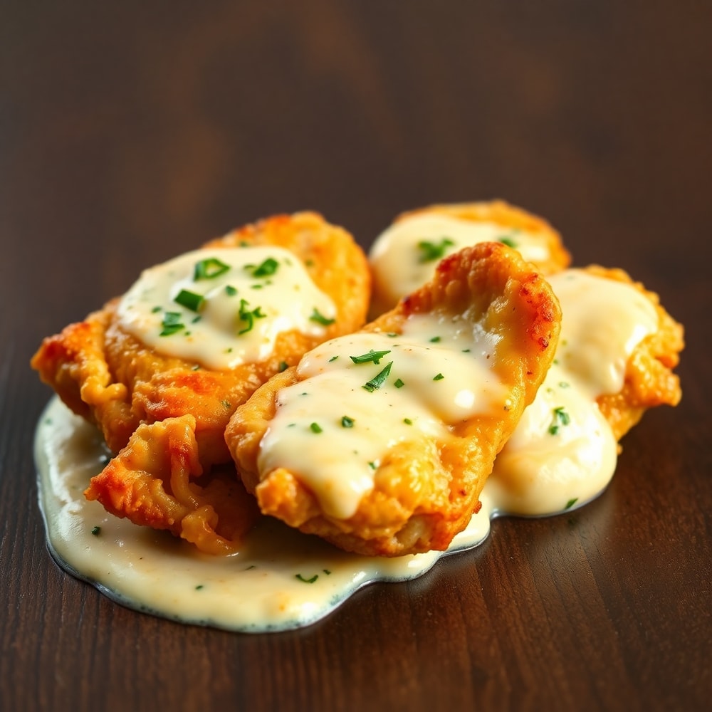 Mozzarella Garlic Butter Chicken Bowties