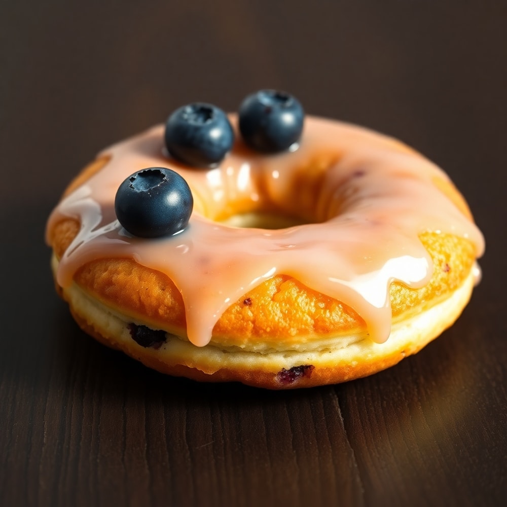 blueberry cake donuts